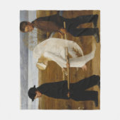 Couverture Polaire L'ange blessé (par Hugo Simberg) (Devant)