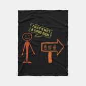 Couverture Polaire Langue Asl American Hand Talking Awareness Enseign (Devant)