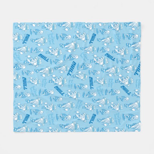 Couverture Polaire L'ANNÉE SANS Motif SANTA CLAUS™ Snow Miser (Devant (Horizontal))