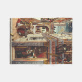 Couverture Polaire L'Annonciation Carlo Crivelli Art de la Renaissanc (Devant (Horizontal))