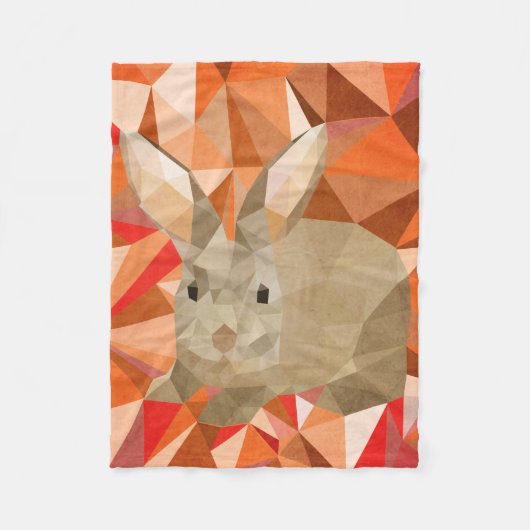 Couverture Polaire Lapin (Devant)