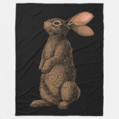 Couverture Polaire Lapin (Devant)