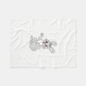 Couverture Polaire Lapin (Devant (Horizontal))