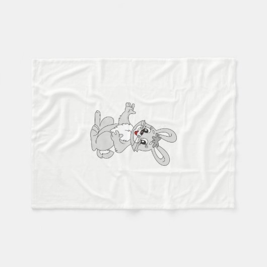 Couverture Polaire Lapin (Devant (Horizontal))