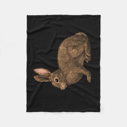 Couverture Polaire Lapin 2 (Devant)