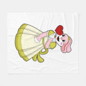 Couverture Polaire Lapin comme Mariée avec robe Mariage.PNG (Devant (Horizontal))