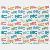 Couverture Polaire Lapin de Pâques (Devant (Horizontal))