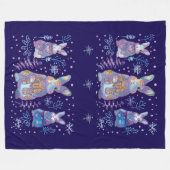 Couverture Polaire lapin d'hiver (Devant (Horizontal))