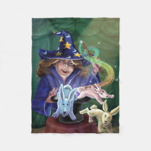 Couverture Polaire Lapins d'une magie Casquette