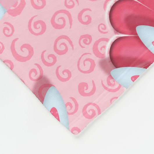 Couverture Polaire lapins heureux (Coin)