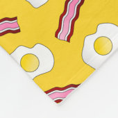 Couverture Polaire Lard et oeufs jaunes (Coin)