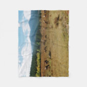 Couverture polaire large angle de wapiti (Devant)