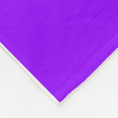 Couverture Polaire Large Athlétisme violet noir entraîneur rayures de (Coin)