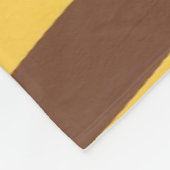 Couverture Polaire l'art abstrait tigre (Coin)