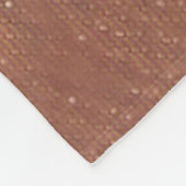 Couverture Polaire L'art de la Chouette forestière sauvage Abstraite (Coin)