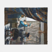 Couverture Polaire L'art de la peinture, Johannes Vermeer (Devant (Horizontal))