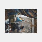 Couverture Polaire L'art de la peinture, Johannes Vermeer, 1666-1667 (Devant (Horizontal))