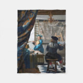 Couverture Polaire L'art de la peinture, Johannes Vermeer, 1666-1667 (Devant)