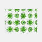 Couverture Polaire l'art du mandala motif (Devant (Horizontal))