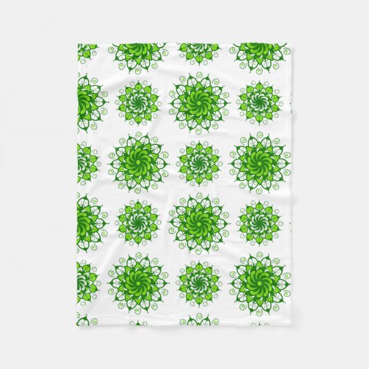 Couverture Polaire l'art du mandala motif (Devant)