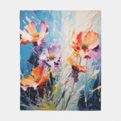 Couverture Polaire L'art floral (Devant)