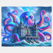 Couverture Polaire L'art octopique (Devant (Horizontal))