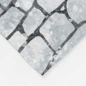 Couverture Polaire L'Art Paysager De Neige D'Hiver (Coin)