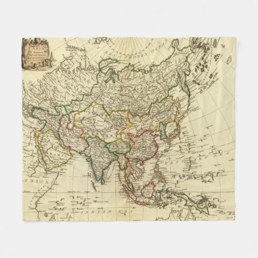 Couverture Polaire L'Asie 29 (Devant (Horizontal))