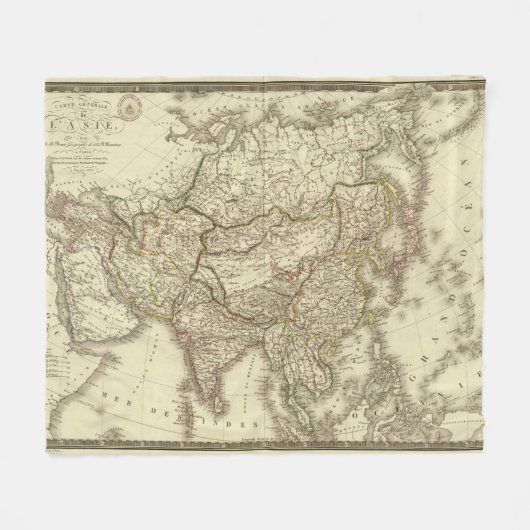 Couverture Polaire L'Asie 9 (Devant (Horizontal))