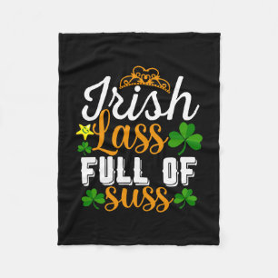 Couverture Polaire Lass Irlandais Plein De Suss