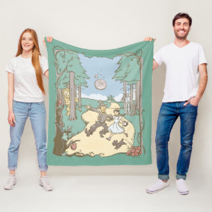 Couverture Polaire L'Assistant D'Oz™ Storbook Yellow Brick Road