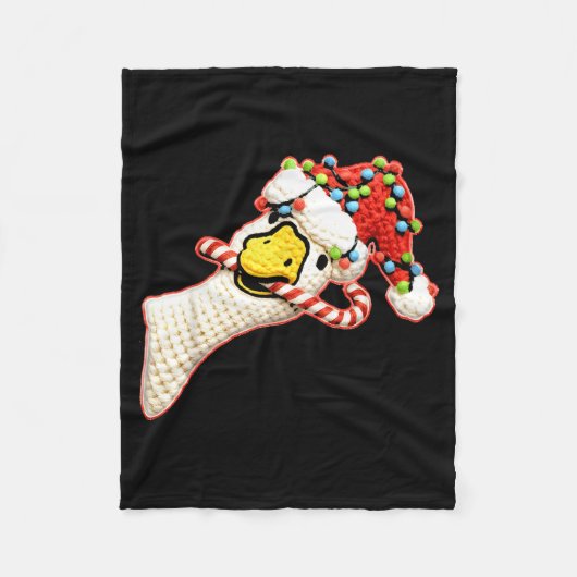 Couverture Polaire Latch Hook Faux Yarn Funny Goose Christmas Crochet (Devant)