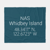 Couverture Polaire Latitude Longitude de l'île Whidbey NAS (Devant (Horizontal))