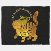 COUVERTURE POLAIRE LATTE KAT FLEECE BLANKET! (Devant (Horizontal))