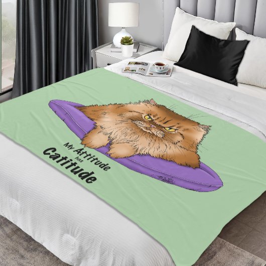 Couverture Polaire L'attitude a une Catitude.