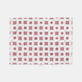 Couverture Polaire Latvian Morning SUN motif géométrique V (Devant (Horizontal))