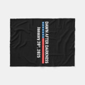 Couverture Polaire L'aube après l'obscurité 20 janvier 2025 Funny Pro (Devant (Horizontal))