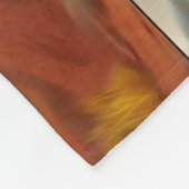 Couverture Polaire L'Aube Extérieure Australienne L'Art Abstrait (Coin)