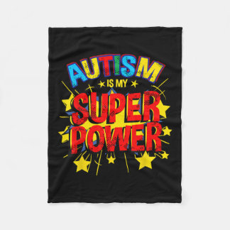 Couverture Polaire L'autisme est ma Sensibilisation sur l'autisme de