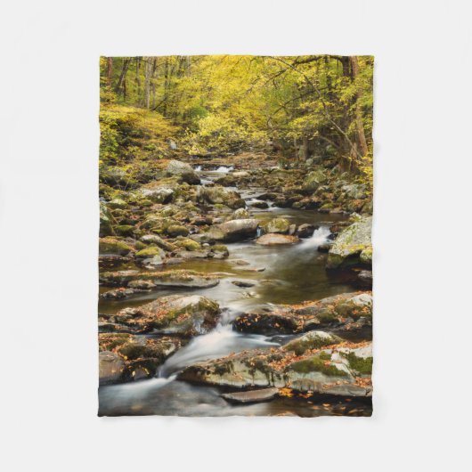 Couverture Polaire L'automne à Big Creek (Devant)