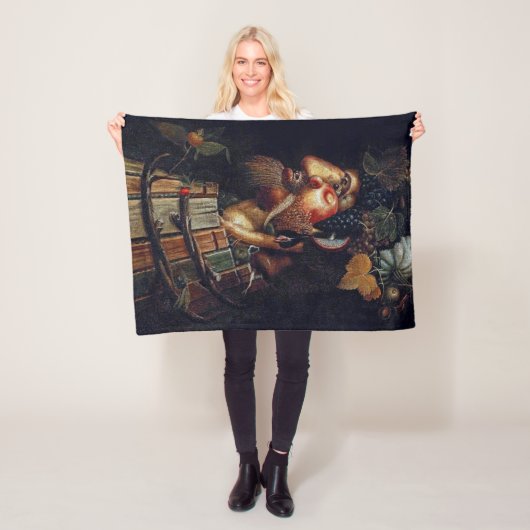 Couverture Polaire L'automne, Arcimboldo (En situation)