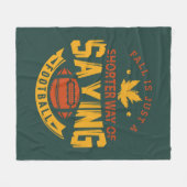 Couverture Polaire L'automne, une façon plus courte de dire le footba (Devant (Horizontal))