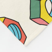 Couverture Polaire Lave-linge et vis motif sans soudure (Coin)