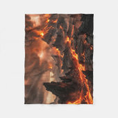 Couverture Polaire Lave volcanique (Devant)