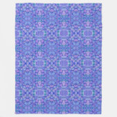 Couverture Polaire Lavender Hydrangea motif Larage Fleece (Devant)