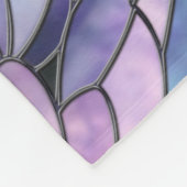 Couverture Polaire Lavender Morning Bliss - Art mosaïque (Coin)