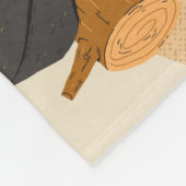 Couverture Polaire L'aventure attend Baby Monthly Milestone (Coin)