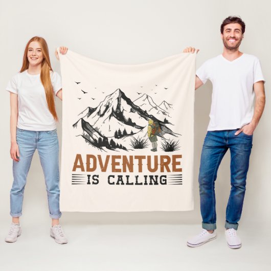 Couverture Polaire L'aventure est en train d'appeler (En situation)