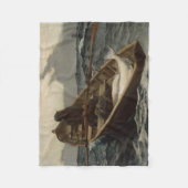 Couverture Polaire L'avertissement de brouillard (par Winslow Homer) (Devant)