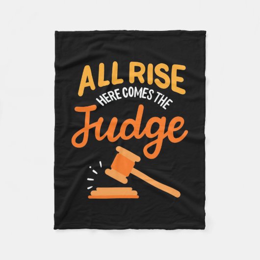 Couverture Polaire L'Avocat Monte Ici Le Juge (Devant)